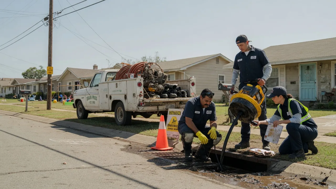 Drain Cleaning in Hull, TX near me